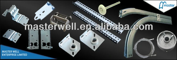 Overhead Vertical Lift Industrial Sectional Security Springs Roller Workshop Garage Door