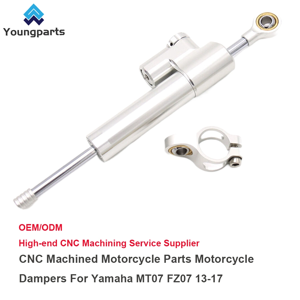 CNC Machined Stainless Steel Motorcycle Damper Bracket for Yomaha Mt07 Fz07