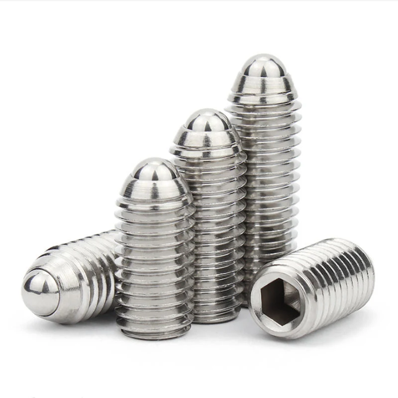 Stainless Steel Hexagon Socket Set Screw Flat Cup End Hollow