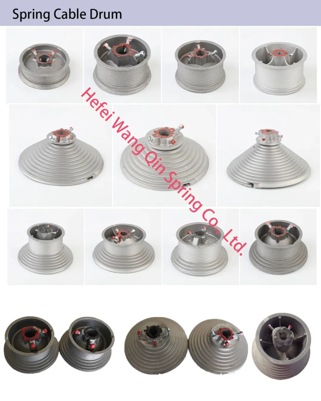 Cable Drum for Garage Door, Spring Fitting Cable Drum