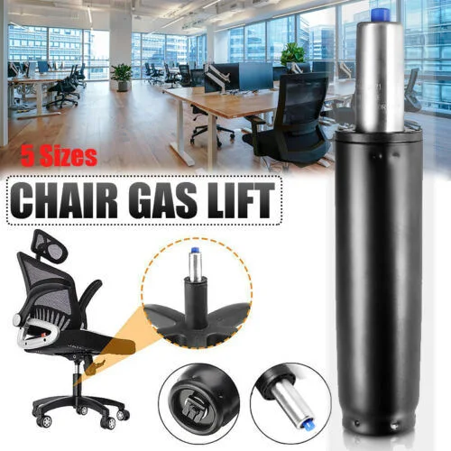 Class 1 2 3 4 Chrome and Black Pneumatic Easy Lift Gas Lift Cylinder to Repair Office Chair