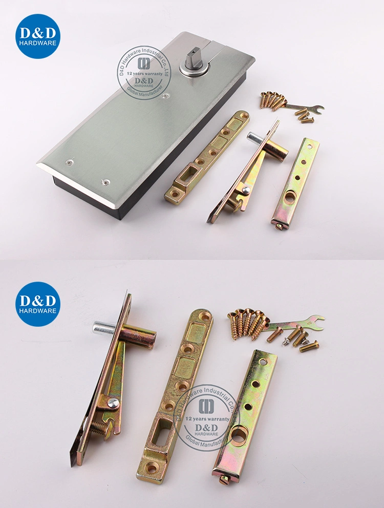 Glass Door Fitting Heavy Duty Floor Spring with Stainless Steel Cover