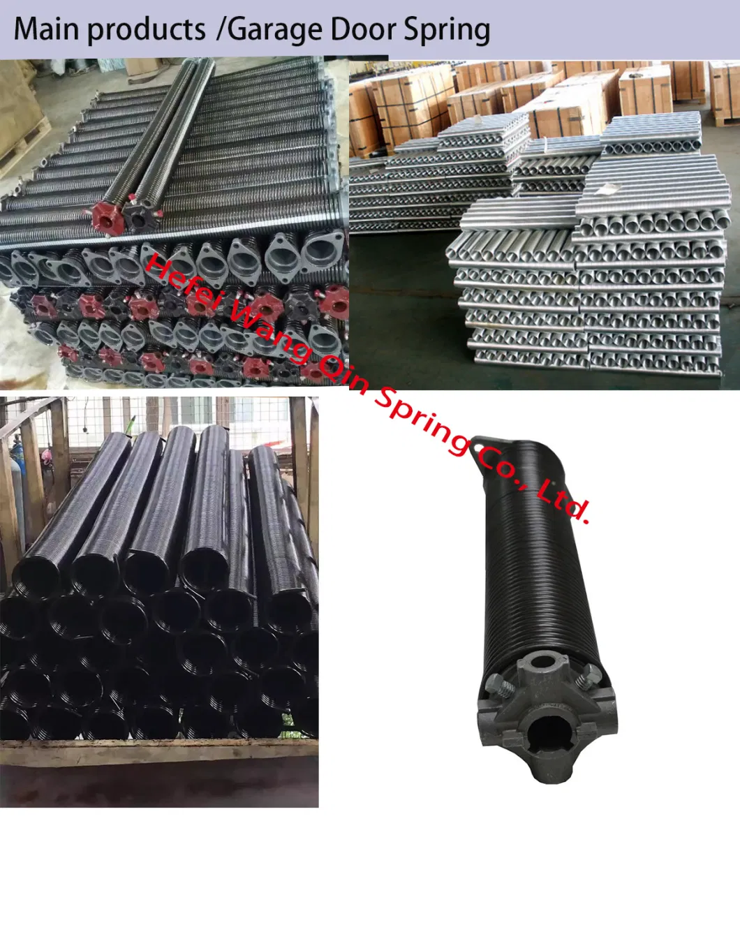 Garage Door Parts Torsion Spring Oil-Tempered Galvanized Treatment