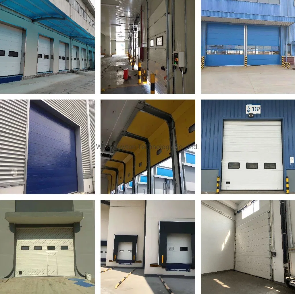 Warehouse Overhand Vertical Lift Industrial Used Steel Automatic Sectional Door