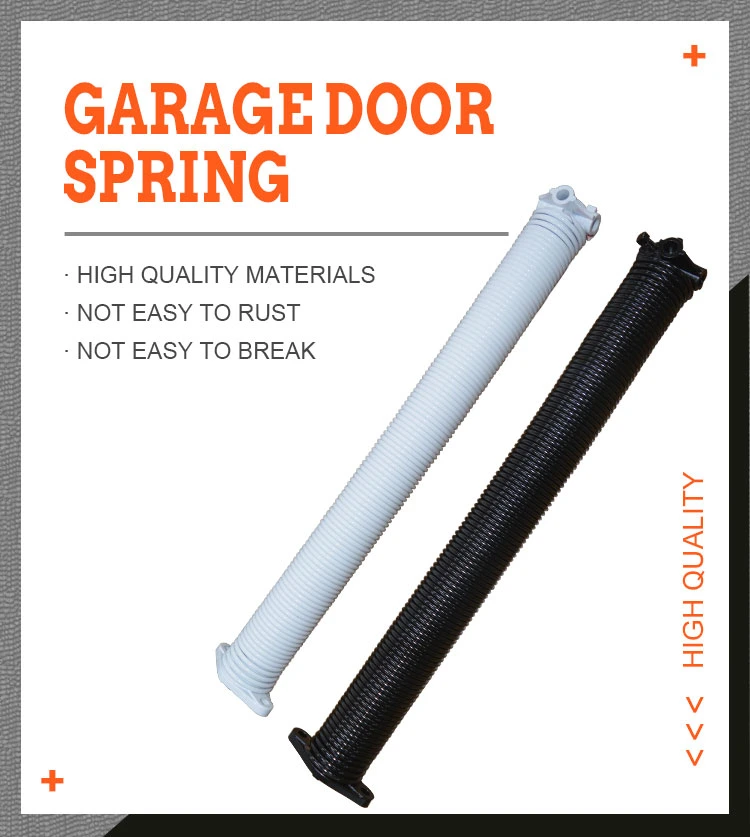 Sectional Garage Door Lock Track Springs Hardware Tension Kit Extension Spring Pulley Wheel Garage Door Extension Spring 100 mm