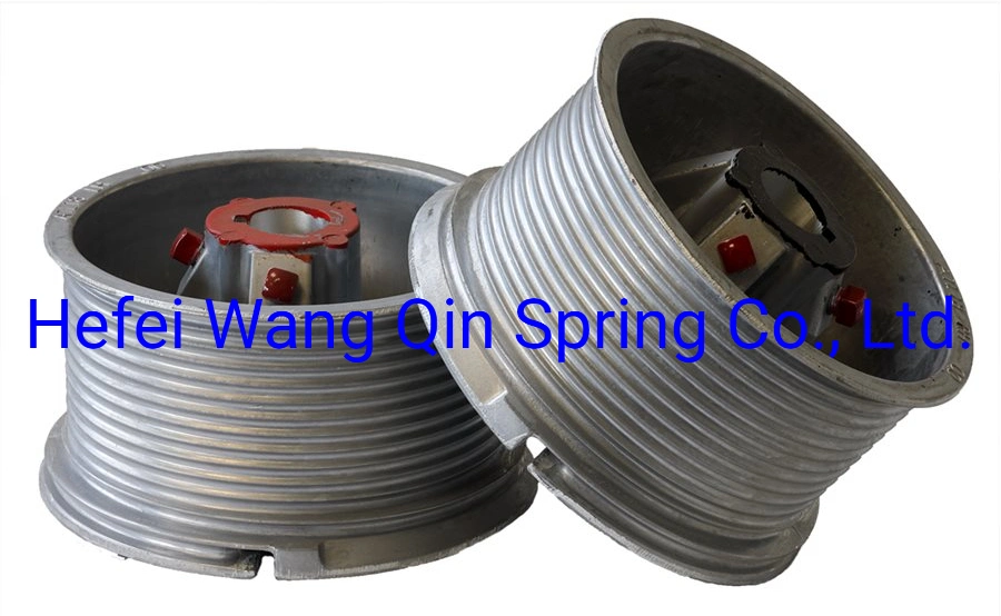 Pair Left &amp; Right Hand Heavy Duty Lift Cable Garage Door Drums/Wheel Replacement