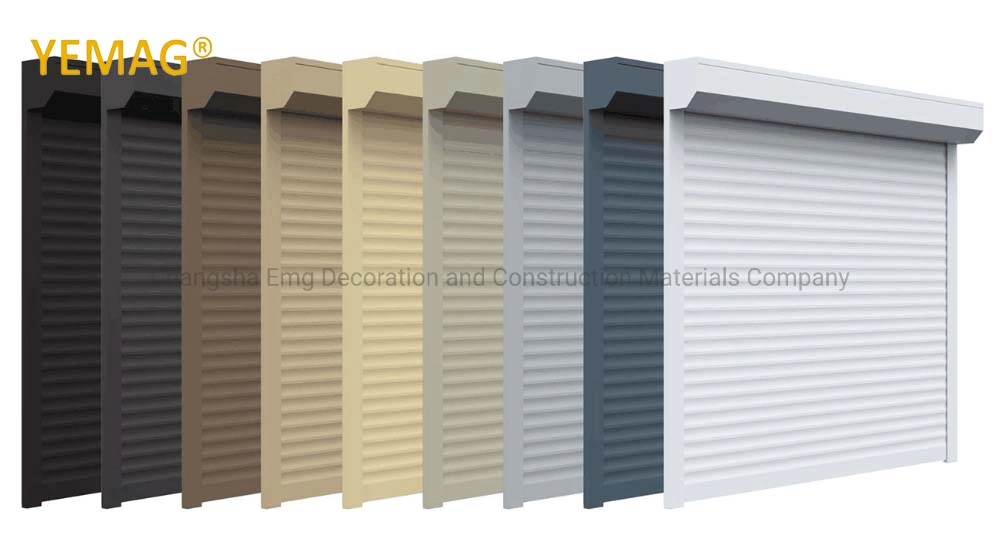 Factory Directly Supply Aluminium Roller Rolling Roll up Shutter for Windows Doors