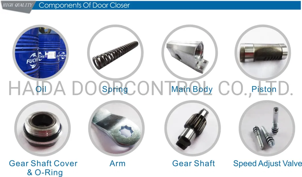 Glass Door Opener with Aluminum Cover and Maintainence Support