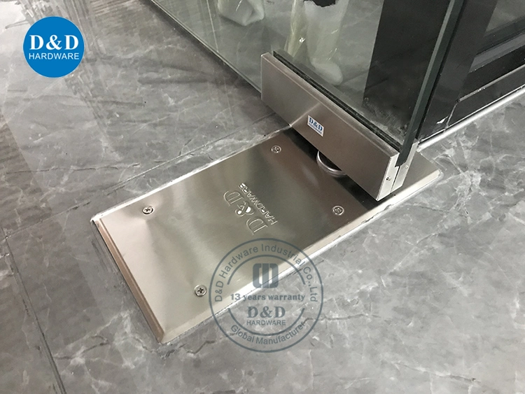 Glass Door Fitting Heavy Duty Floor Spring with Stainless Steel Cover