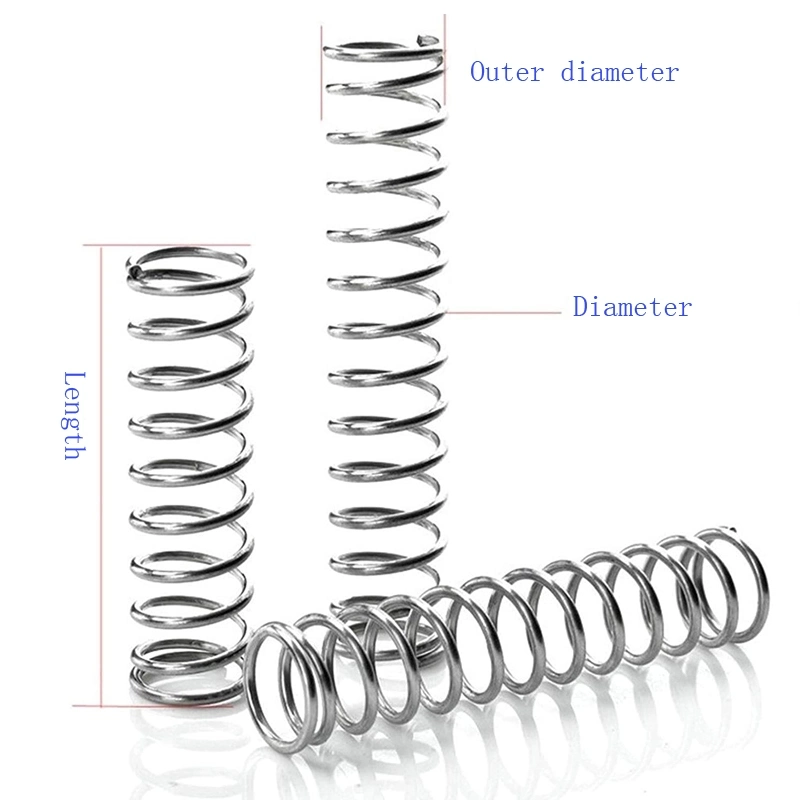 High Quality Stainless Steel Garage Door Precision Coil Spiral Extension Spring with Ends Hooks