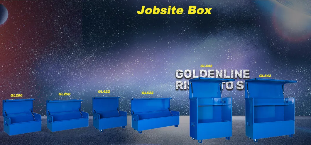 Goldenline Large Garage Storage Customized Jobsite Box Tool Cabinet