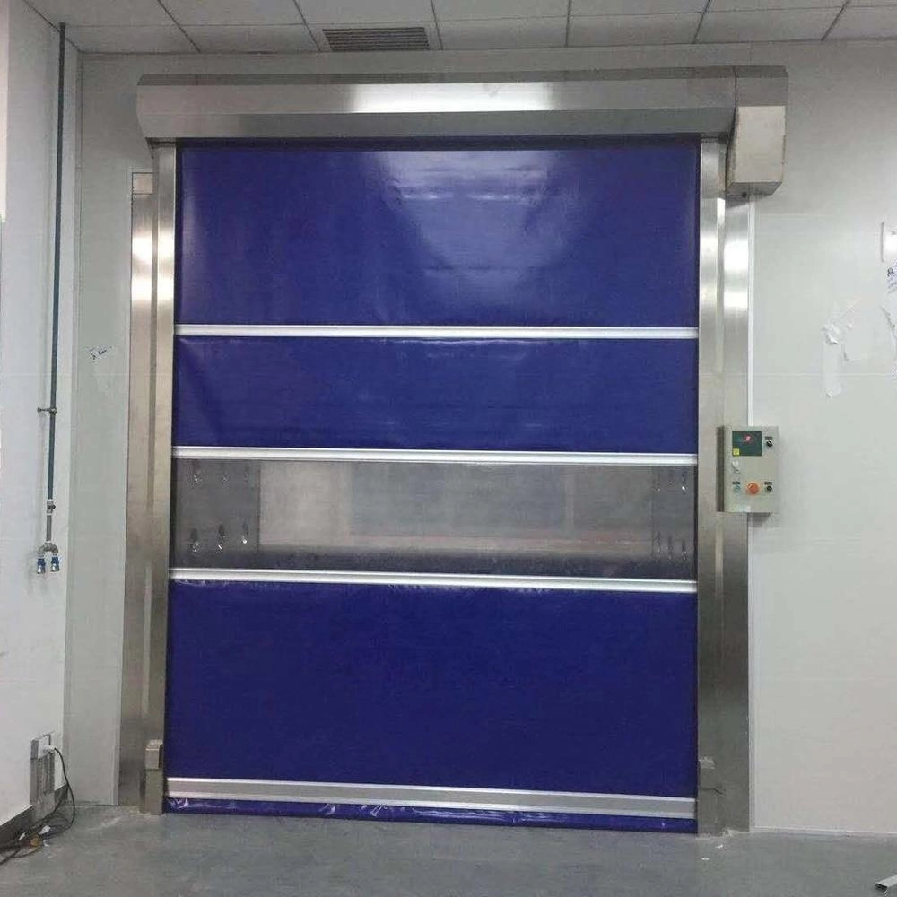 Rolling Open Style and Finished Surface Finishing High Speed Doors