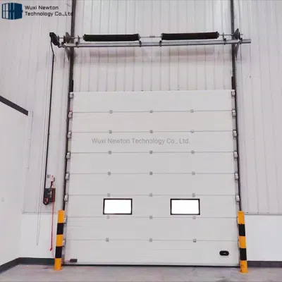 Panel de acero de sección maciza puerta automática Industrial generales