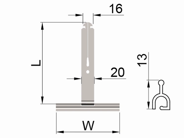 Spring Fasten for Roller Shutters