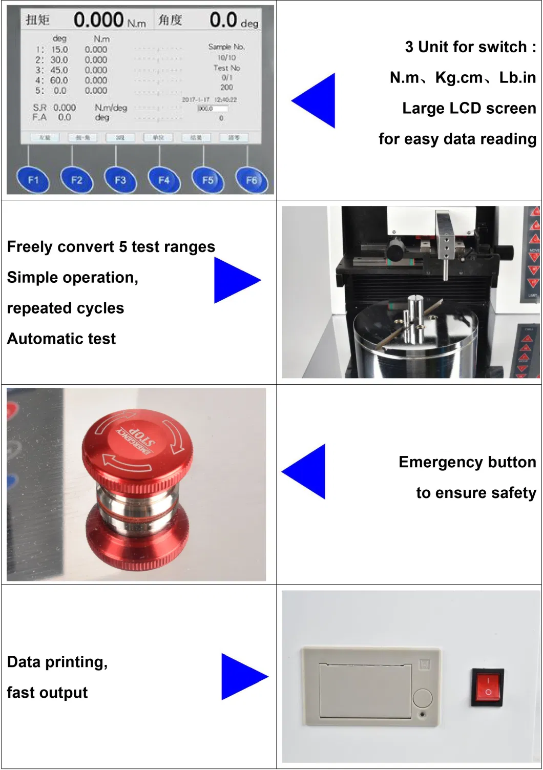 Popular Physical Instrument Digital Torsion Spring Load Testing Machine Price