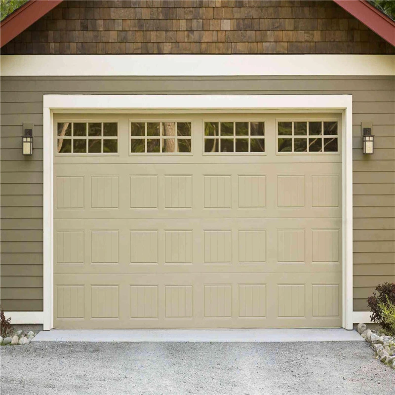 Electric Thermal Insulation Sound Insulation Overhead Garage Door