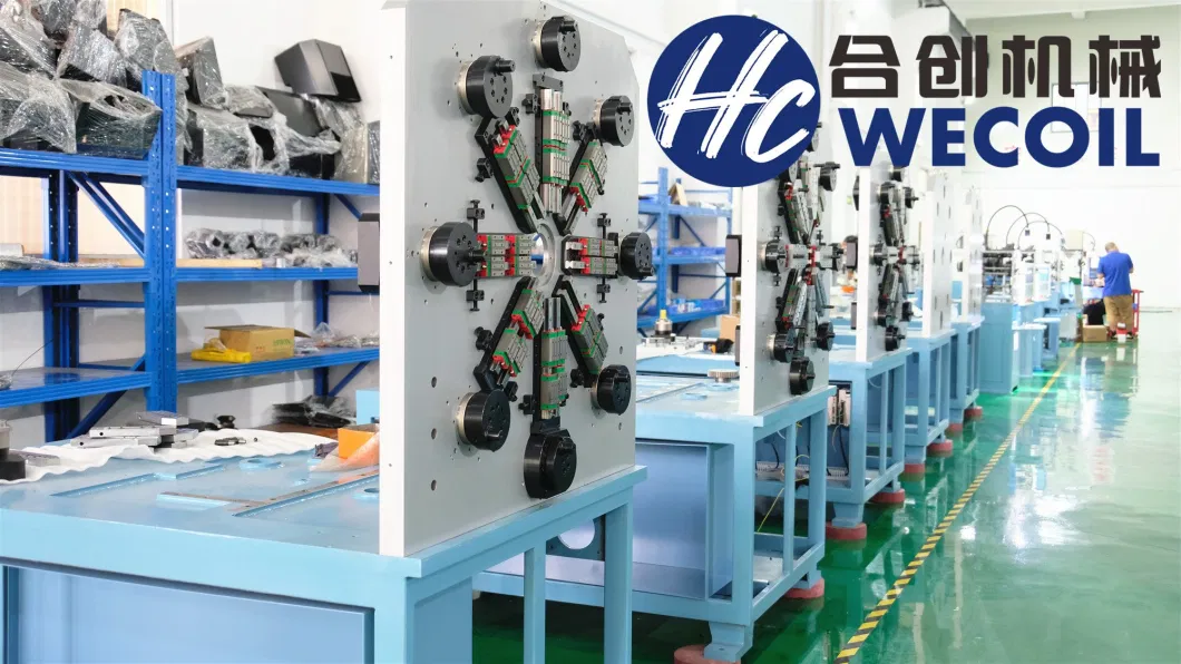 WECOIL-HCT-212 0.3-1.2mm CNC High Speed Compression Spring Coiling Machine with Torsion Device