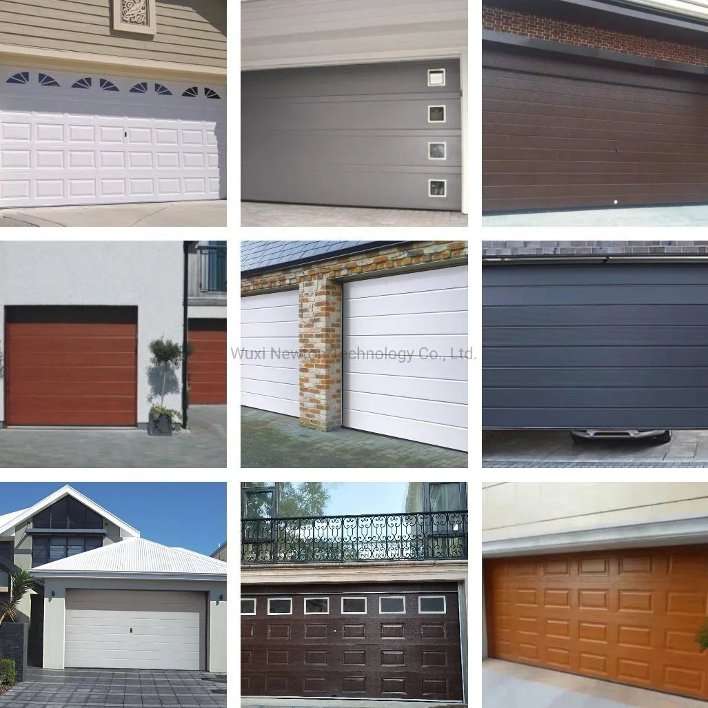 Automatic Control Overhead Sectional Garage Door Factory Direct Sale