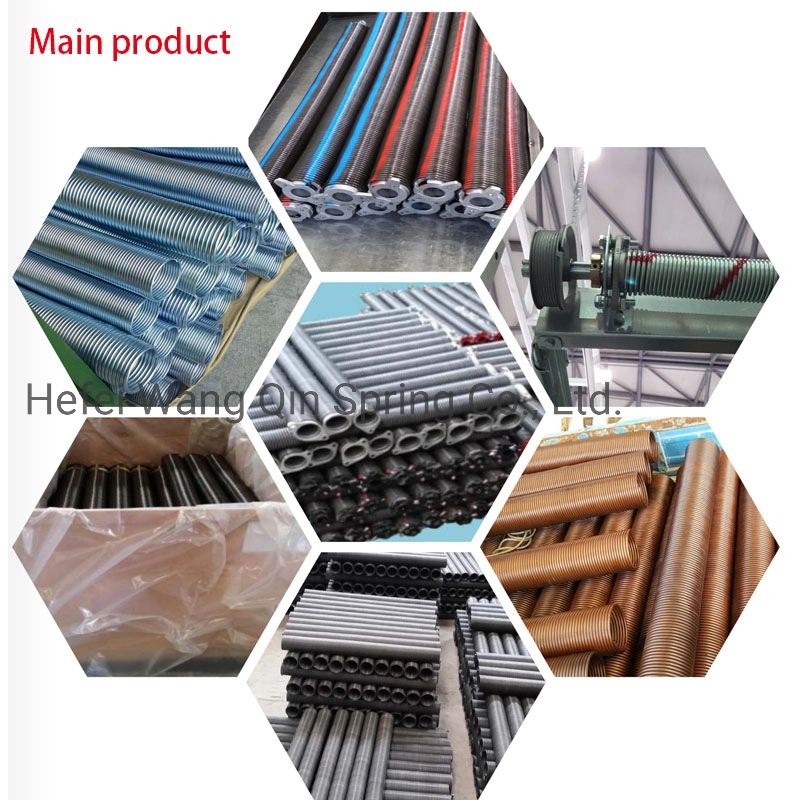 China Factory Online Sale Customized Coil Heavy Duty Garage Door Extension Spring