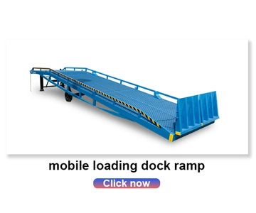5-20t Stationary Dock Ramp Fixed Warehouse Dock Leveler