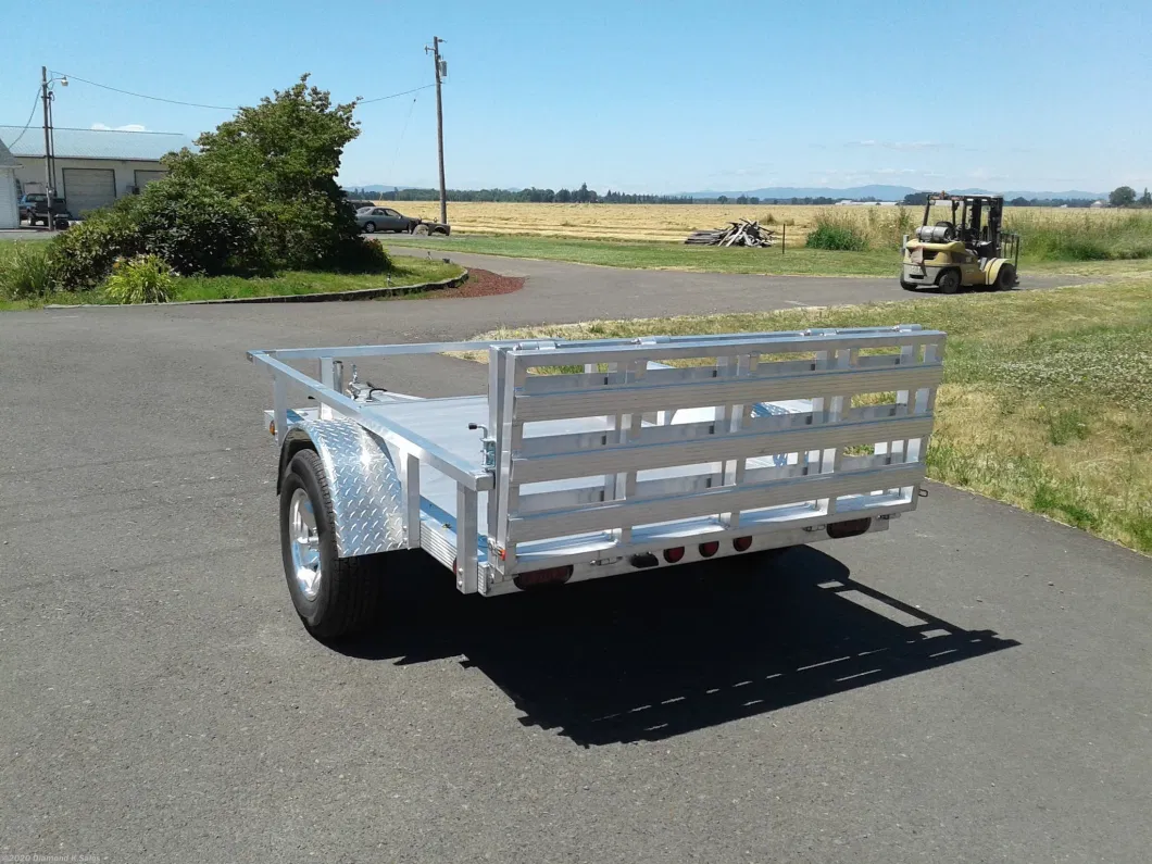 Northern America 5 X 10 6 X 12 Aluminum Utility/Car/ATV/Landscape Trailer