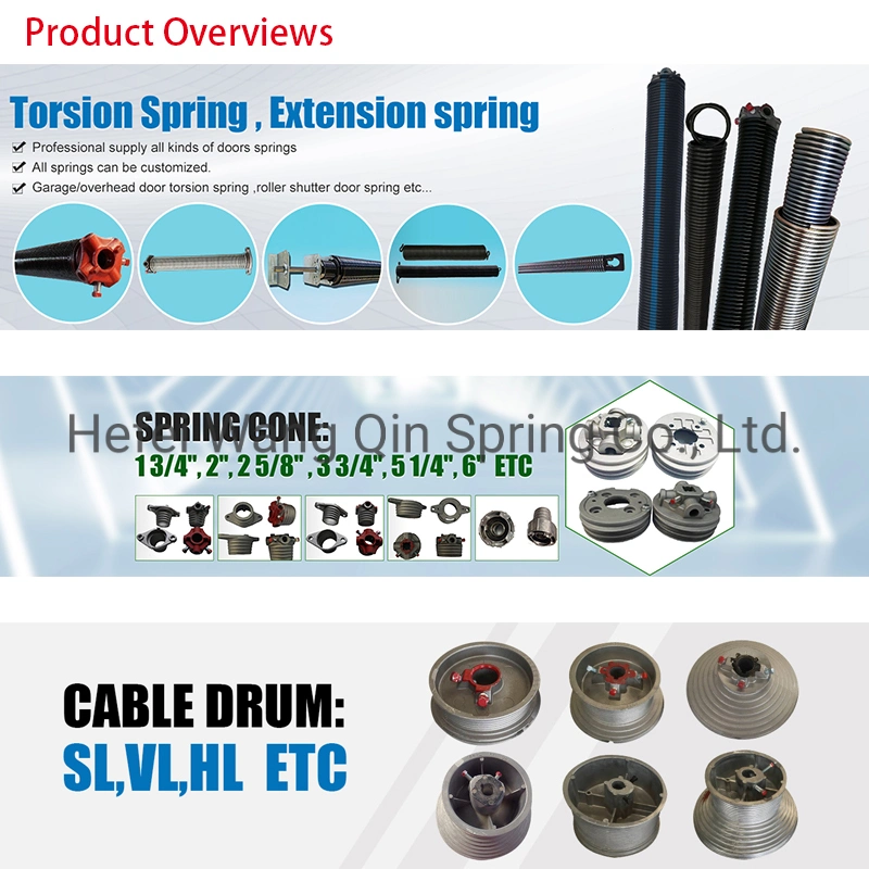 Garage Door Hardware Alumunium Spring Cone