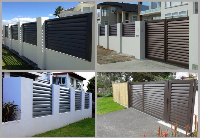 Wholesales Aluminium Metal Garage Sliding Galvanized Steel Fence Door/Wrought Iron Automatic Gate /Main Gate Design for Home/Garden/Farm