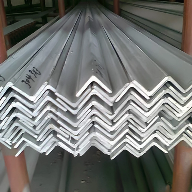 Hot Rolled ASTM A484 304 316 316L 304L V L Shaped Iron Carbon Steel Angle 50 X 25 150*12 for Garage Door