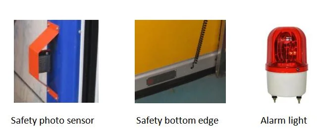 PVC Fabric Self Repairing Rapid Zipper Door Systems for Clean Room