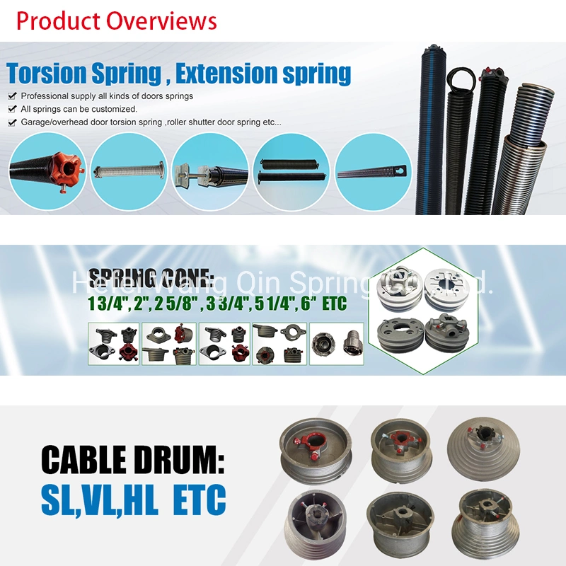 Garage Door Hardware Aluninum Spring Cone Door Accessories Spring Joint