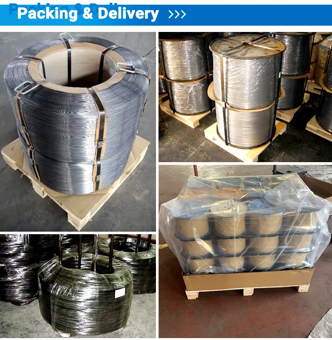 ASTM A228, ASTM A313; JIS G3521 Spring Steel Wire Wire Rod Wire Products 100mm AMS 5659 Merchant Bar