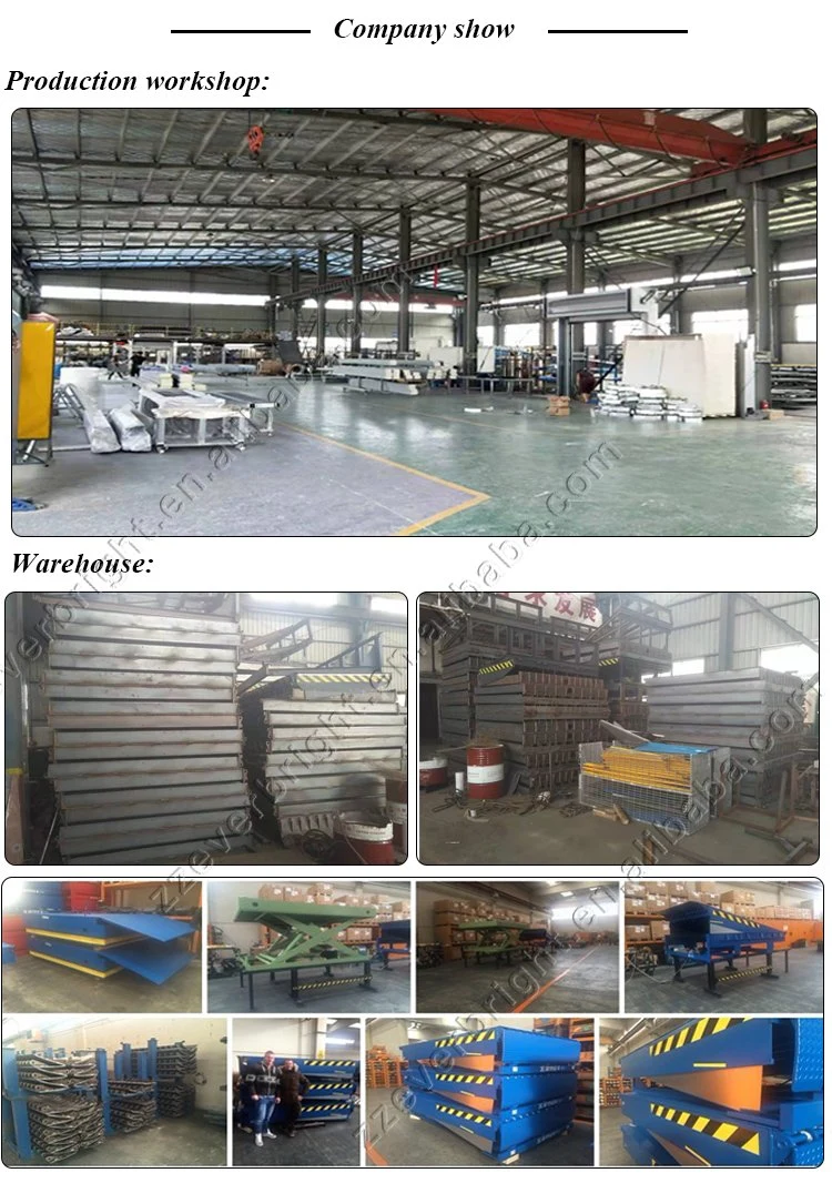 Aluminium Dock Ramps Warehouse Loading Mechanical Dock Plate