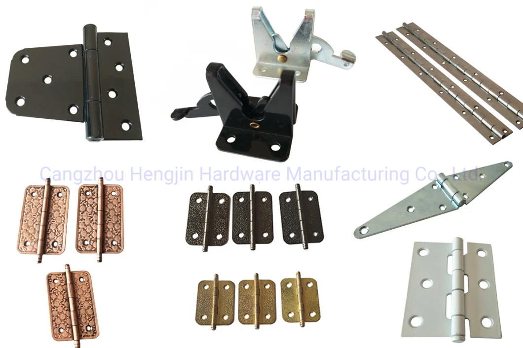 OEM Custom Removable Wood Galvanized Garage Door Aluminum Door Hinge Parts