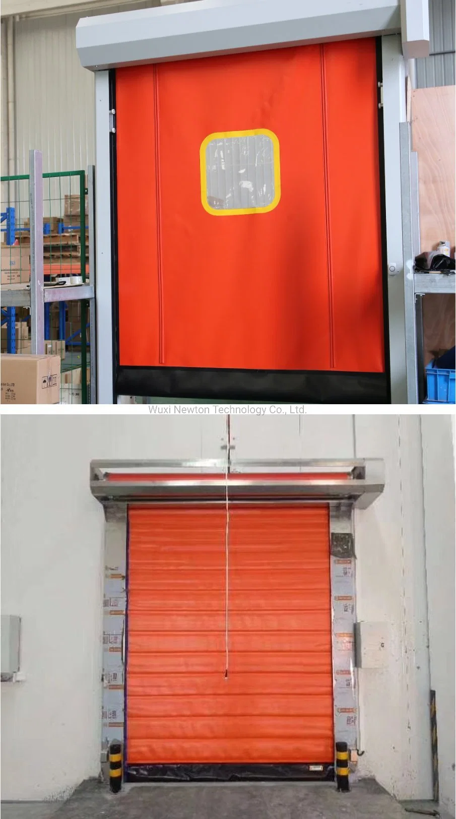 Exterior Waterproof Industrial Aluminum High Speed Spirale Garage Door