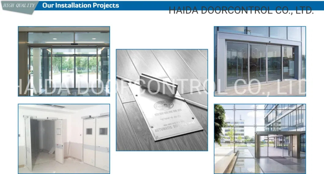 Automatic Intelligent Door Operator Glass Sliding Door System