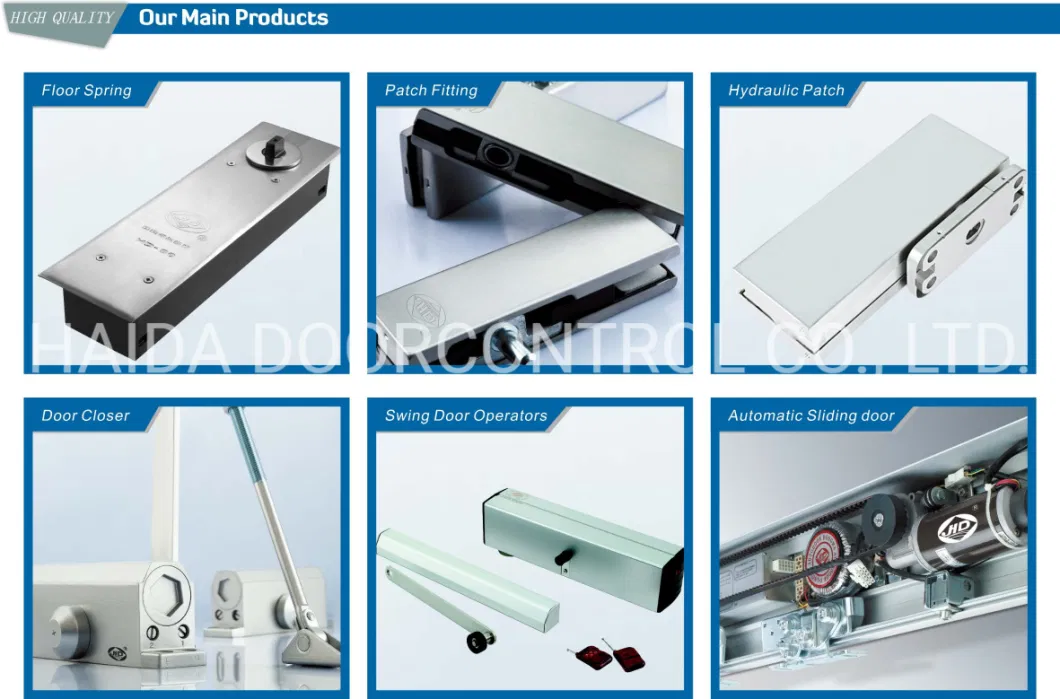 Automatic Intelligent Door Operator Glass Sliding Door System