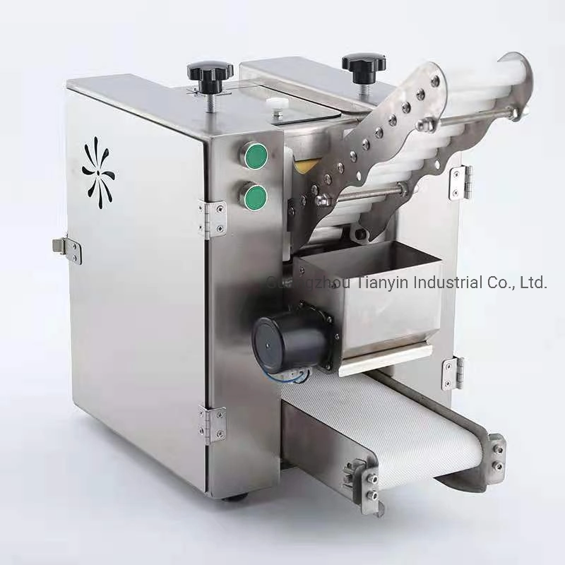 Commercial Table Top Mini Automatic Dumpling Filling Folding Potsticker Stuffing Maker USA Japanese Maquina Gyoza Making Machine