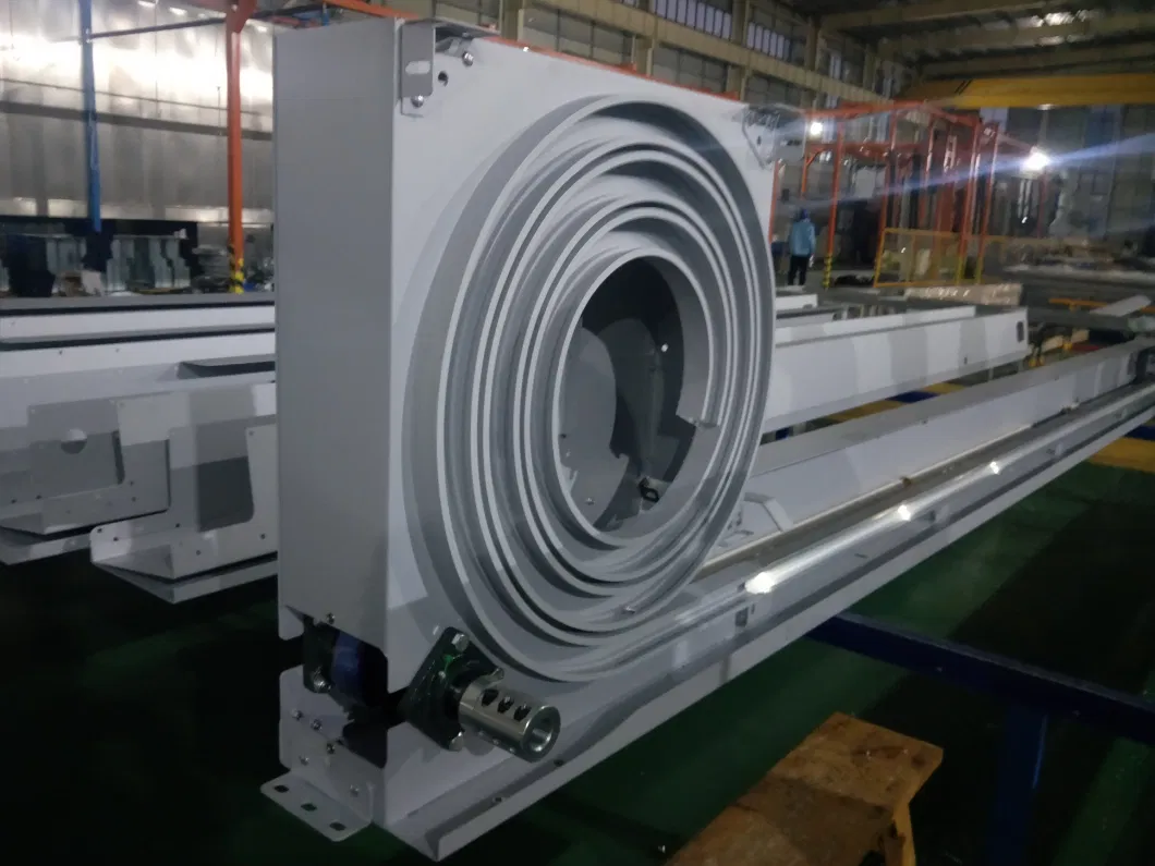 Industrial Warehouse Aluminum Alloy Metal Overhead Spiral Rapid Action Rolling Doors