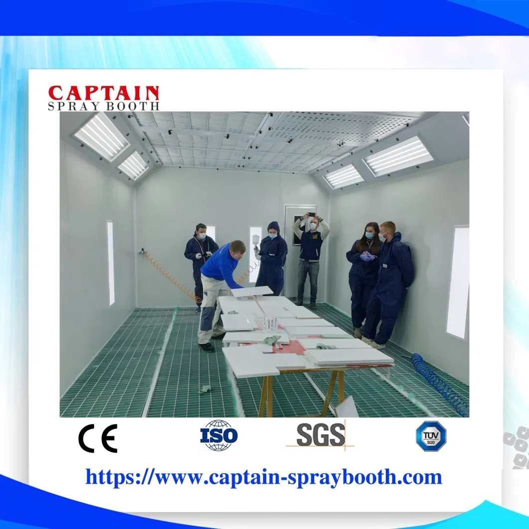 Utility Car Spray Booth/Paint Room for Small Cars Spray Paint Booth Backing Room /Paint Booth/Car Baking Oven/Spraying Oven/Painting Oven Garage Equipment