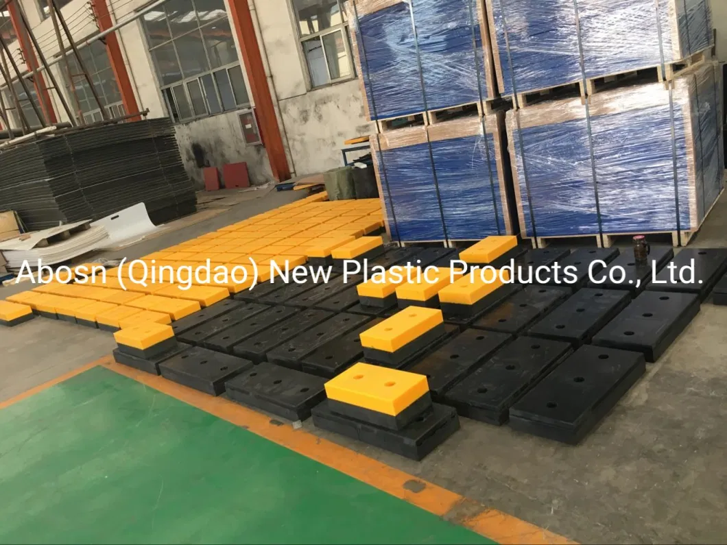 Plastic UHMWPE Good Impact Protective Dock Bumper for Garages