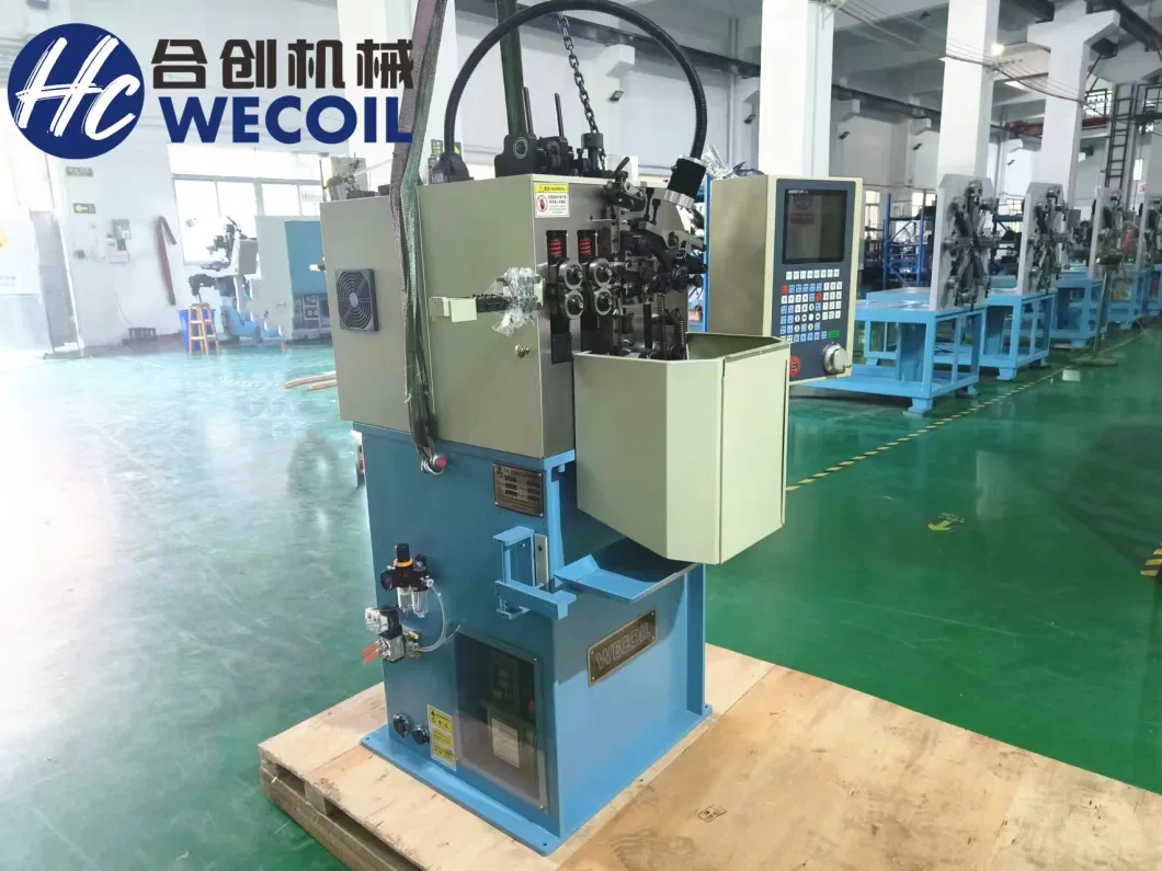 WECOIL HCT-212 0.5mm pump head spring cnc spring machine