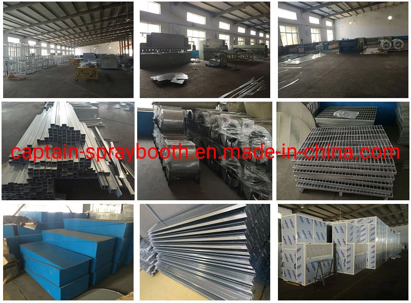Spray Paint Booth with High Quality at Factory Price