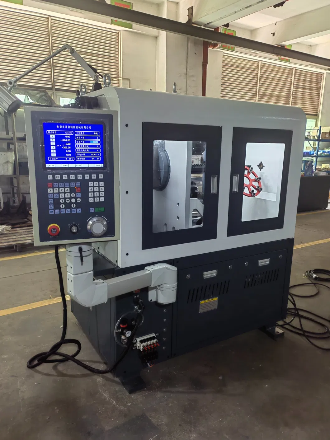 Wire Bending Machine with Garage Door Springs 5 Axis KCT-0520WZ for 2.0mm Spring Machine &amp; Bending Machine