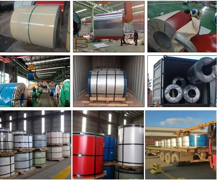 Hot Sale PPGI PPGL Color Coated Steel Coil Cold Rolled Steel Dx51 Zinc Cold for Garage Doors