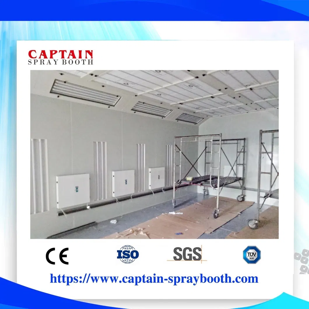 Electric Heating Customized High Standard Spray Booth/ Paint Chamber Garage Equipment Paint Room Powder Coating Booth