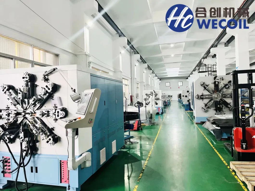 WECOIL HCT-212 2 axis garter spring making machine