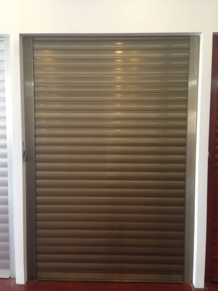 Force Cyclone Aluminum Roller Shutter Window Door with Tubular Motor