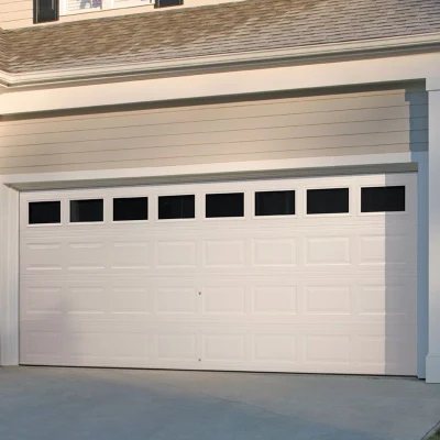 Easy Lift Automatic Electric approvato CE PU espanso isolato economico Garage Porte Pannelli Prezzi con Porte pedonali e Accessori in alluminio