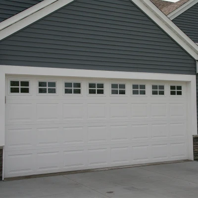 Easy Lift Automatic Electric approvato CE PU espanso isolato economico Garage Porte Pannelli Prezzi con Porte pedonali e Accessori in alluminio