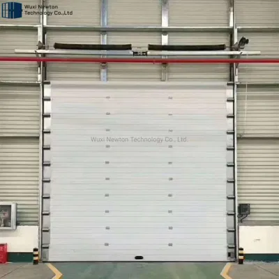  Sportello per profilati industriali con sollevamento verticale a carroponte in acciaio